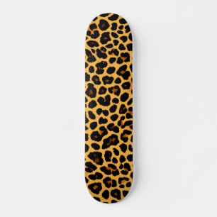 Skateboard mit kühlem Ledergeflecht