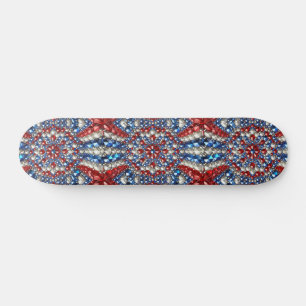 Skateboard mit niederländischem Farbdesign