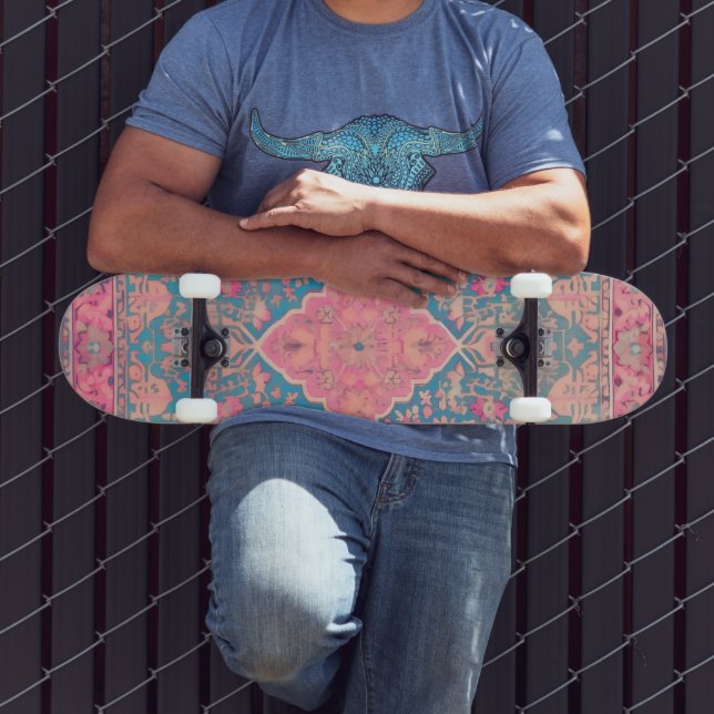 Skateboard mit persischem Muster  (Außenbereich 3)