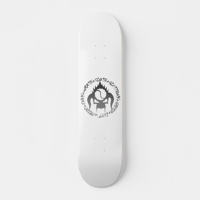 Skateboard mit sieben Toten (Vorne)