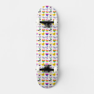 Skateboard mit Stolz