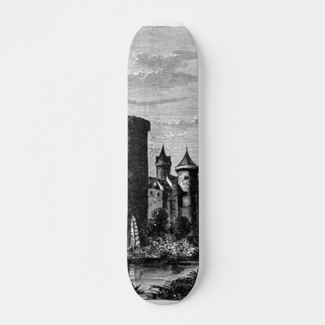 Skateboard Mittelalterliche Burg (Vorne)