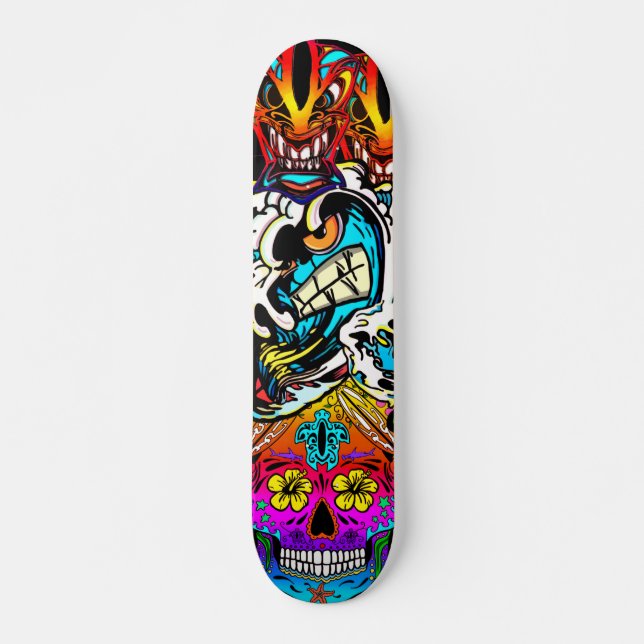 Skateboard Moana Kai Surf (Devant)