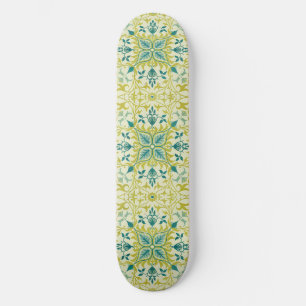 Skateboard Modèle de plafond vert citron sans couture de Will