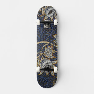 Skateboard modèle de tapisserie tulipe et saule de william mo