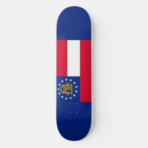 Skateboard Modèle du drapeau de l'État de Géorgie