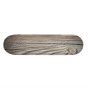 Skateboard Modèle en bois patiné d'arrière - plan de planc