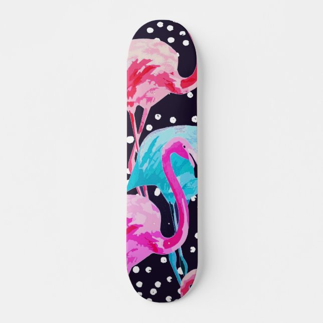 Skateboard Modèle Flamingo mou (Devant)