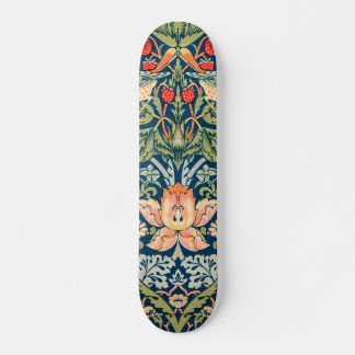 Skateboard Modèle floral de William Morris Strawberry Thief