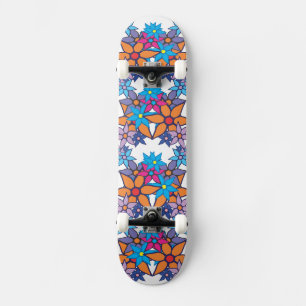 Skateboard Modèle floral tendance