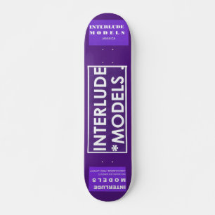 SKATEBOARD MODÈLES D'INTERLUDE /JMT SKATEBOARD/IPIXTURES SKAT