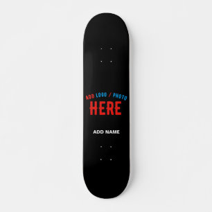 SKATEBOARD MODERNE ET MODERNE PERSONNALISABLE NOIR VÉRIFIÉ