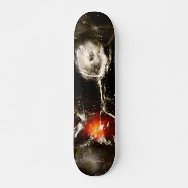 Skateboard Mon coeur pleure (Devant)