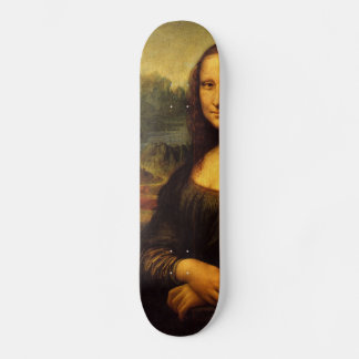 Skateboard Mona Lisa