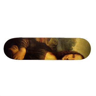 Skateboard Mona Lisa