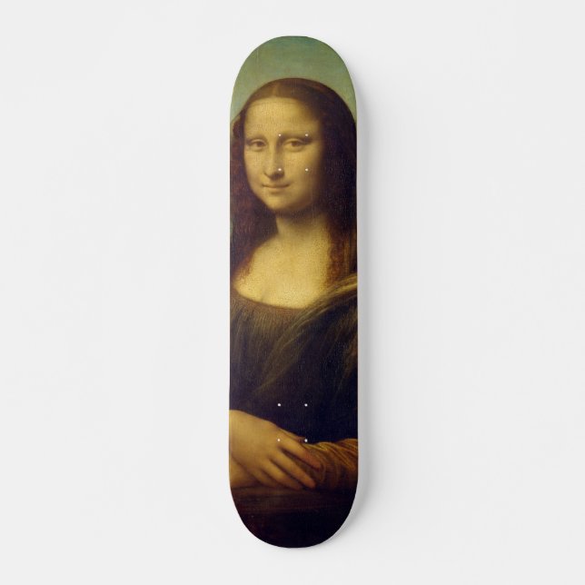 Skateboard Mona Lisa (Devant)
