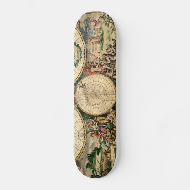 Skateboard Monde de Schagen (3/3 - le fond) (Recto)