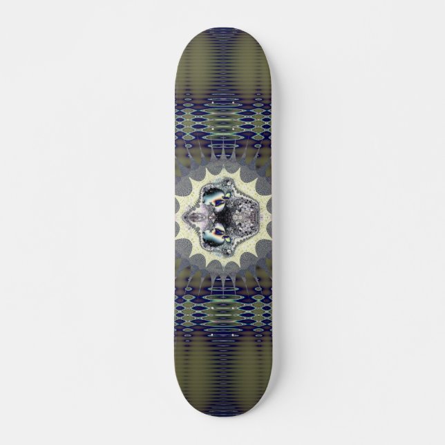 Skateboard Monde numérique (Devant)