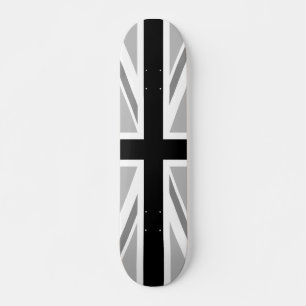Skateboard Monochrome Union Jack/Drapeau