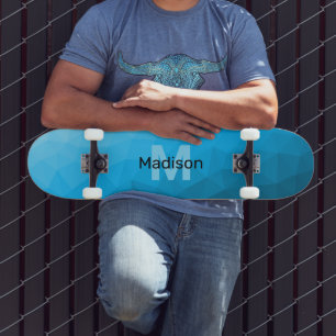 Skateboard Monogramme à motif géométrique en maille dégradé c