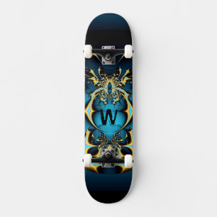 Skateboard Monogramme de balle mystique