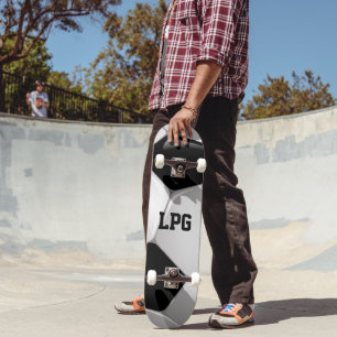 Skateboard Monogramme Football Ball