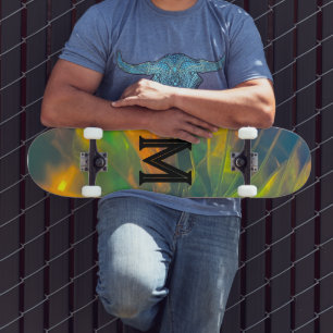 Skateboard Monogramme initial du skate