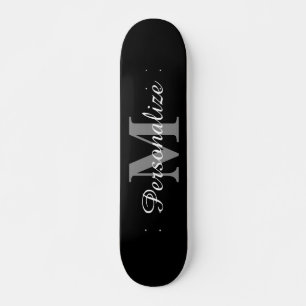 Skateboard Monographie de nom personnalisé élégant skboard
