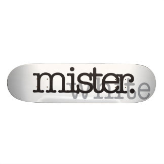 SKATEBOARD MONSIEUR WHITE