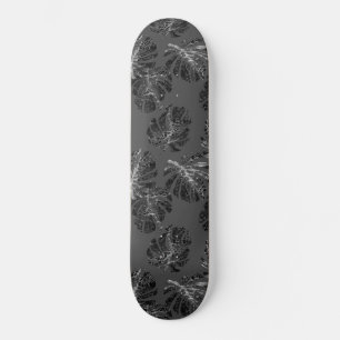 Skateboard Monstera Leo Impression Animale Glam 2