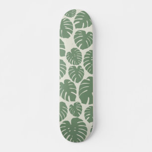 Skateboard Monstera - Vert