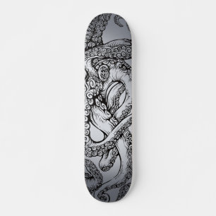 Skateboard Monstre Tentacle Octopus