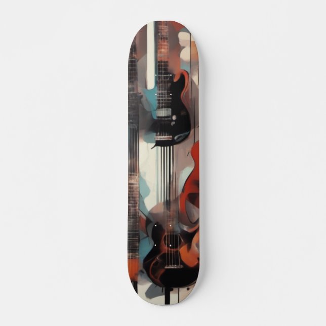 Skateboard Montage guitare (Devant)