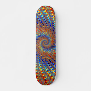 Skateboard Monterey Fractal Art
