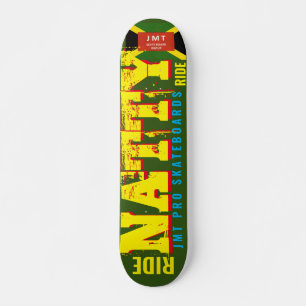 Skateboard MONTEZ SUR LA VAGUE NATURELLE JMT Skateboard, pla