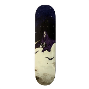 Skateboard Mortalité et la lune