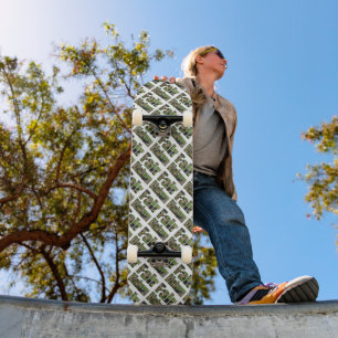 Skateboard Mot Aussie De Dinkum Avec Kangaroos,
