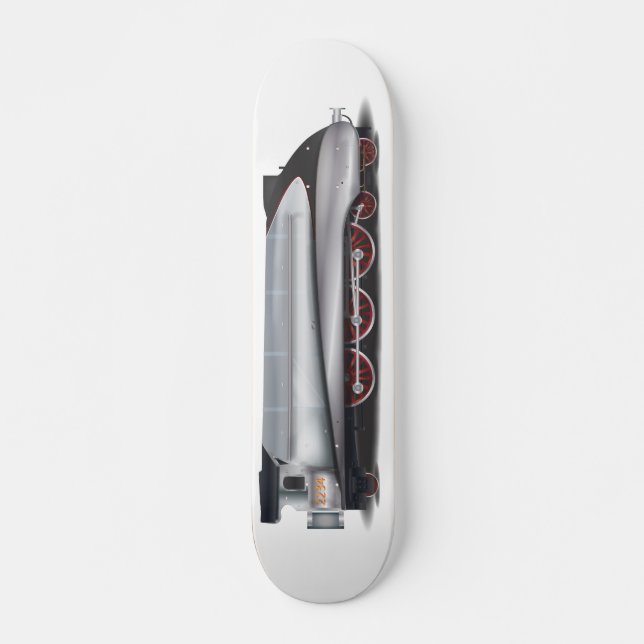 Skateboard Moteur à vapeur (Devant)