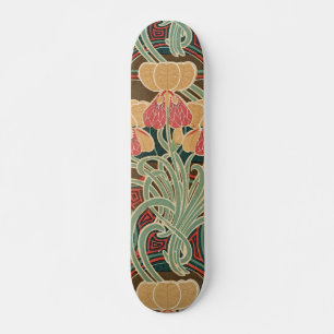 Skateboard Motif #4 de Nouveau d'art chez Emporio Moffa