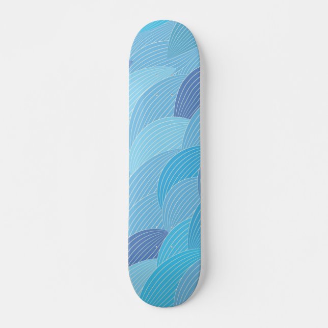 Skateboard motif Abstrait (Devant)