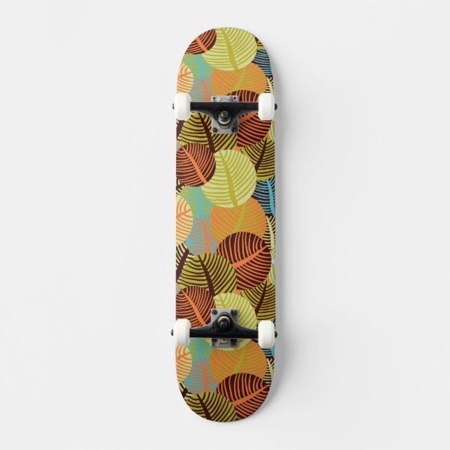 Skateboard Motif abstrait (Recto)