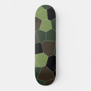 Skateboard Motif Abstrait couleur Camo