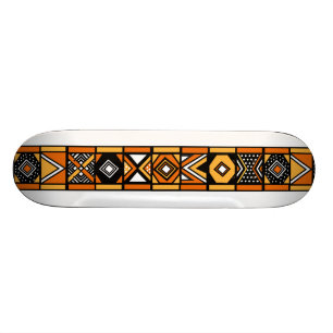 Skateboard Motif africain d'art
