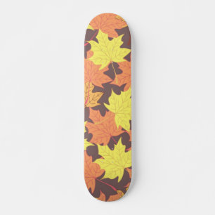 Skateboard Motif automne