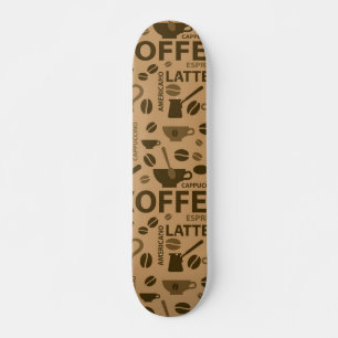 Skateboard Motif café