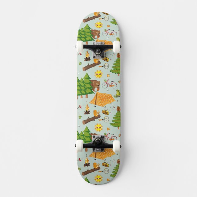 Skateboard Motif campant (Recto)