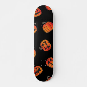 Skateboard motif citrouille