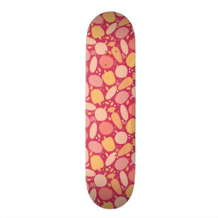 Skateboard Motif coloré de légumes