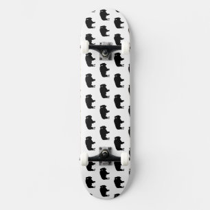 Skateboard motif de bison