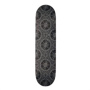 Skateboard Motif de boussole de rose de vent